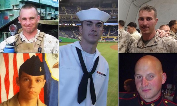 Image from the guardian.com http://www.theguardian.com/us-news/2015/jul/18/chattanooga-shooting-navy-fifth-victim-died