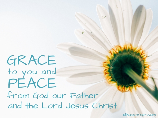 grace and peace